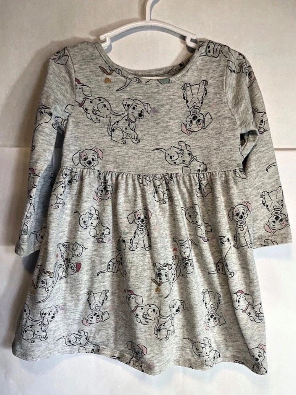 18 M Disney Jumping Beans Limited Edition 101 Dalmatians Dress Long Sleeve